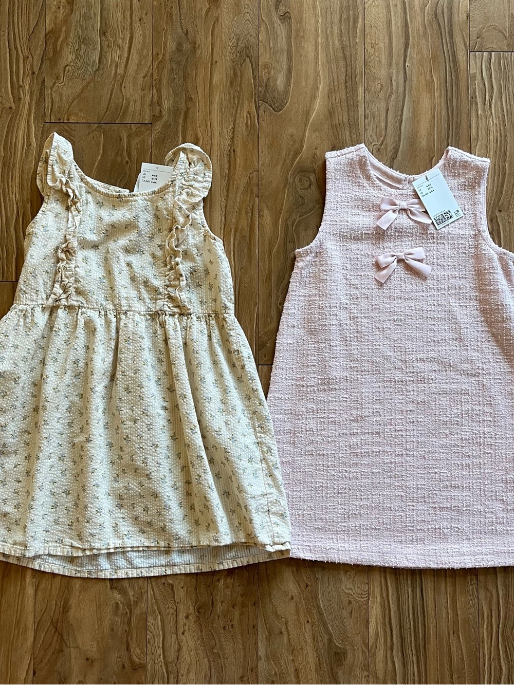 H&M baby fancy floral textured dress bundle - Picture 3 of 3